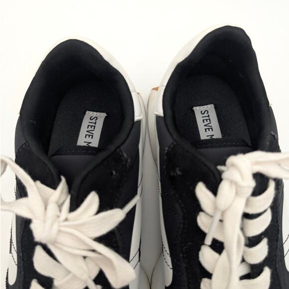 Steve Madden Julez Platform Sneaker Shoes Women's Black Multi Size US8.5M EU39 - Picture 15 of 15